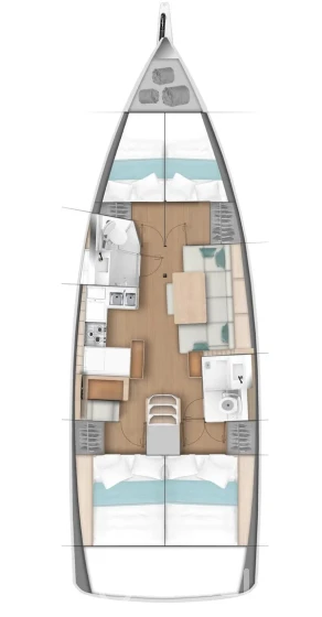 Sun Odyssey 440 - Yacht Charter Sailica