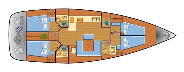 Bavaria 45 Cruiser - Yacht Charter Sailica