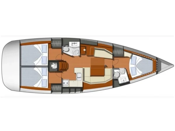 Sun Odyssey 42i - Yacht Charter Sailica