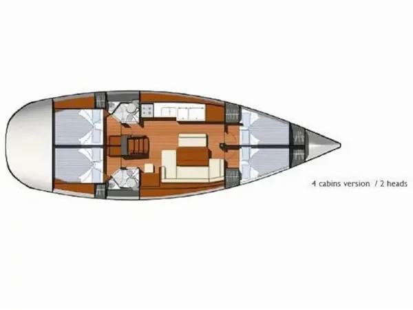Sun Odyssey 44i - Yacht Charter Sailica