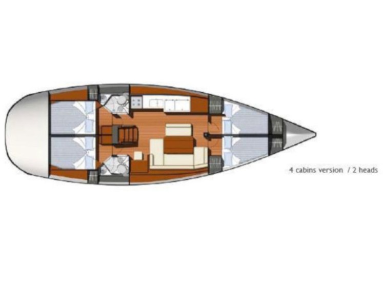 Sun Odyssey 44i - Yacht Charter Sailica