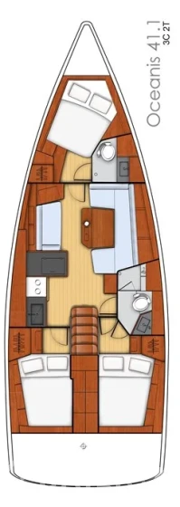 Oceanis 41.1 - Yacht Charter Sailica