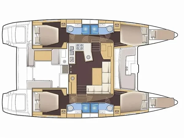Lagoon 450 - Yacht Charter Sailica