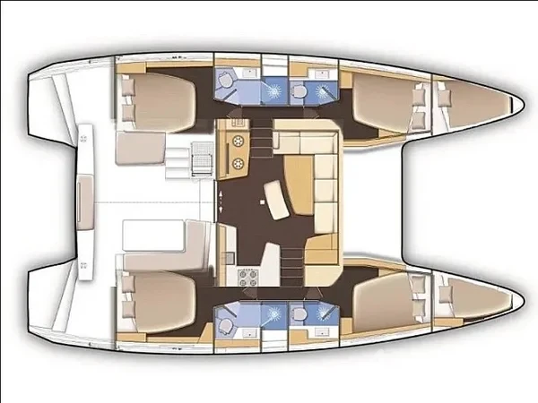 Lagoon 42 - Yacht Charter Sailica