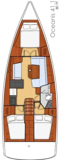 Oceanis 41.1 - Yacht Charter Sailica