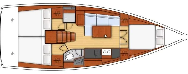 Oceanis 38.1 - Yacht Charter Sailica