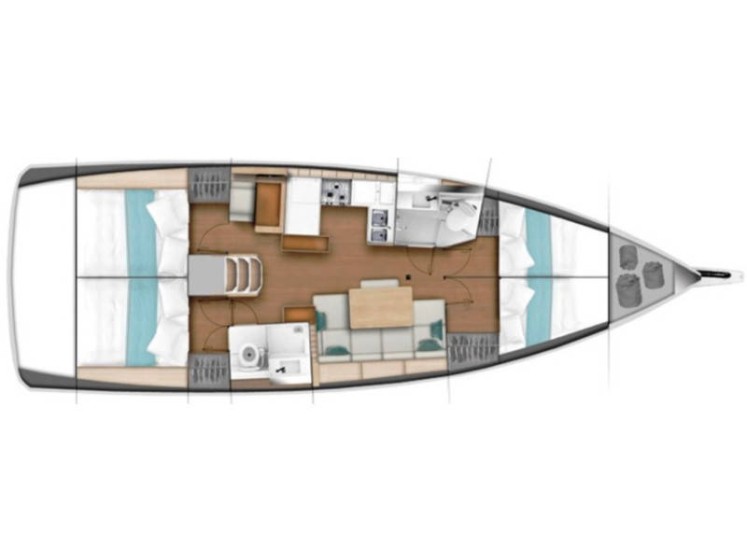 Sun Odyssey 440 - Yacht Charter Sailica