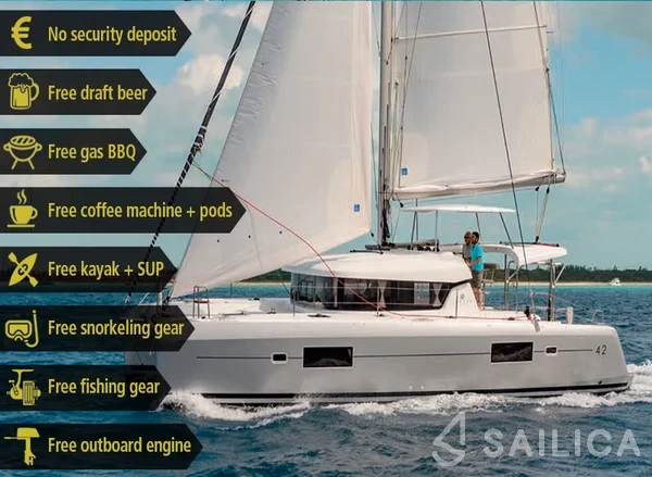Lagoon 42 - Yacht Charter Sailica