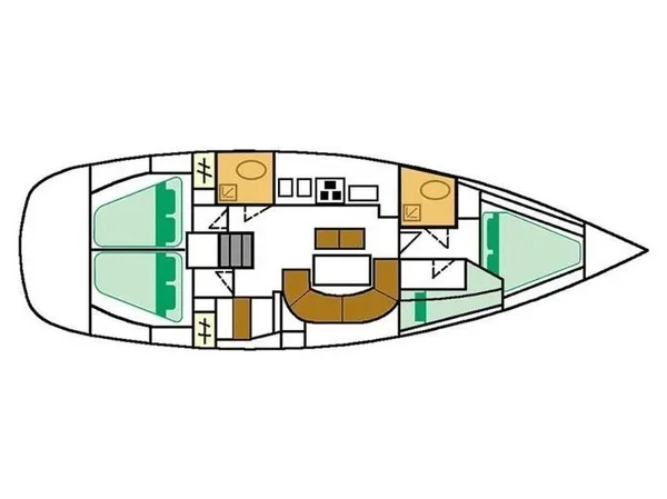Oceanis 411 Clipper - Yacht Charter Sailica