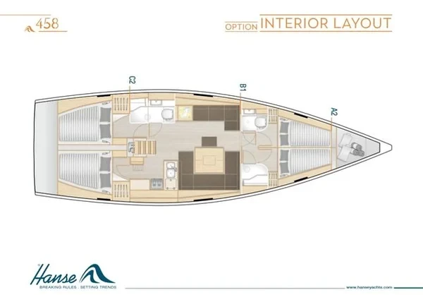 Hanse 458 - Yacht Charter Sailica