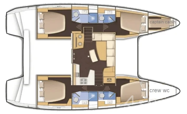 Lagoon 42 - Yacht Charter Sailica