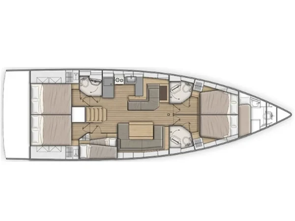 Oceanis 51.1 - Yacht Charter Sailica