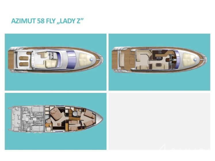 Azimut 58 - Yacht Charter Sailica