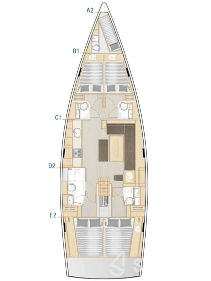 Hanse 508 - Yacht Charter Sailica