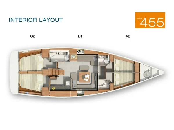 Hanse 455 - Yacht Charter Sailica