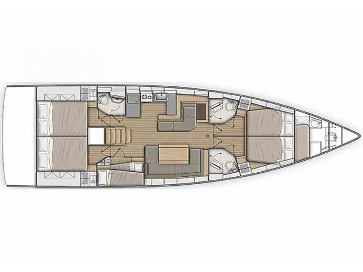 Oceanis 51.1 - Yacht Charter Sailica