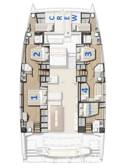 Bali 5.4. - Yacht Charter Sailica