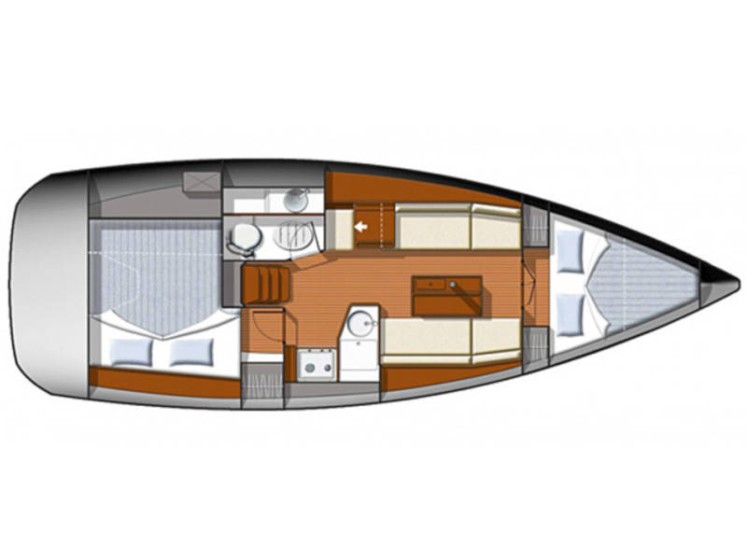 Sun Odyssey 33i - Yacht Charter Sailica