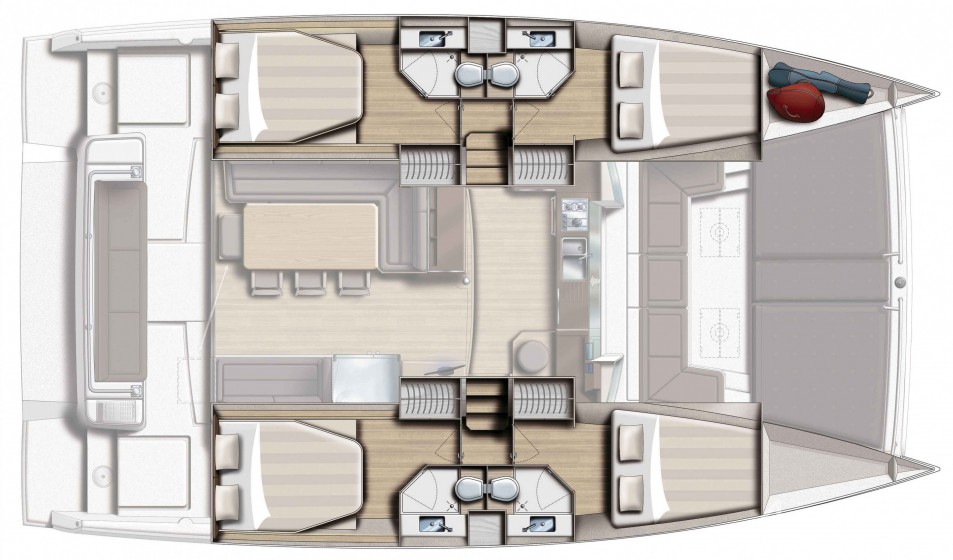 Bali 4.3 - Yacht Charter Sailica
