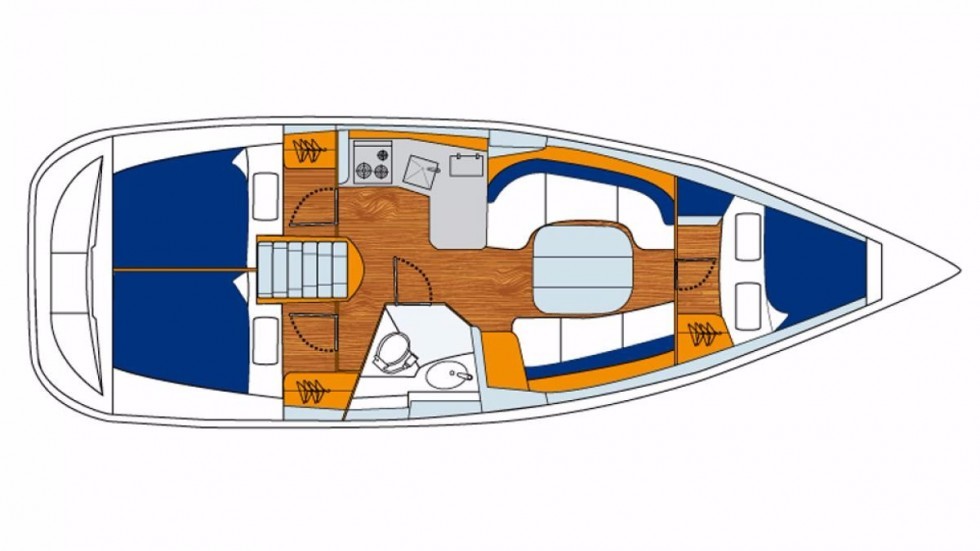 Oceanis 343 - Yacht Charter Sailica