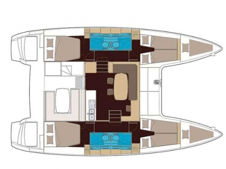 Lagoon 400 S2 - Yacht Charter Sailica