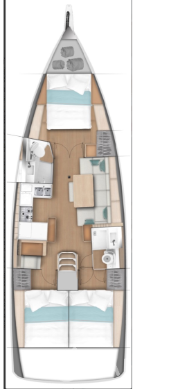 Sun Odyssey 440 - Yacht Charter Sailica