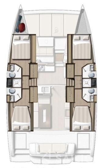 Bali 4.2 - Yacht Charter Sailica