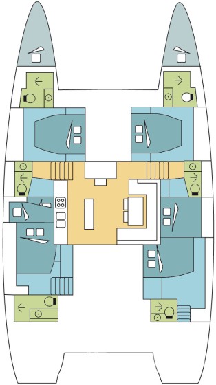 Lagoon 52F - Yacht Charter Sailica