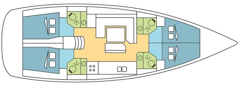 Sun Odyssey 479 - Yacht Charter Sailica