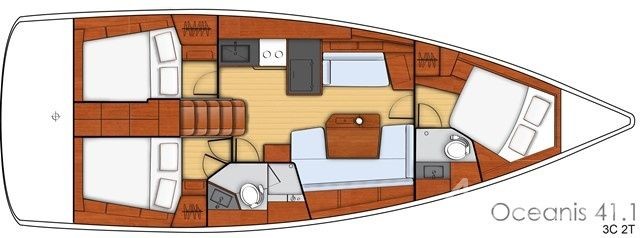 Oceanis 41.1 - Yacht Charter Sailica