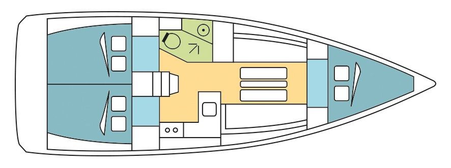 Sun Odyssey 349 - Yacht Charter Sailica