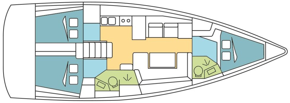 Oceanis 41.1 - Yacht Charter Sailica