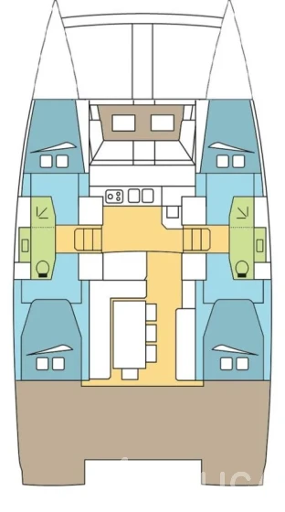 Bali 4.1 - Yacht Charter Sailica