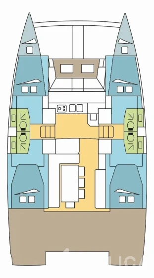 Bali 4.1 - Yacht Charter Sailica