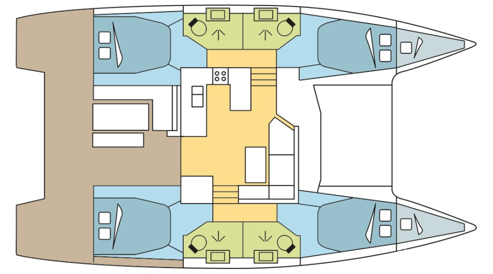 Astréa 42 - Yacht Charter Sailica