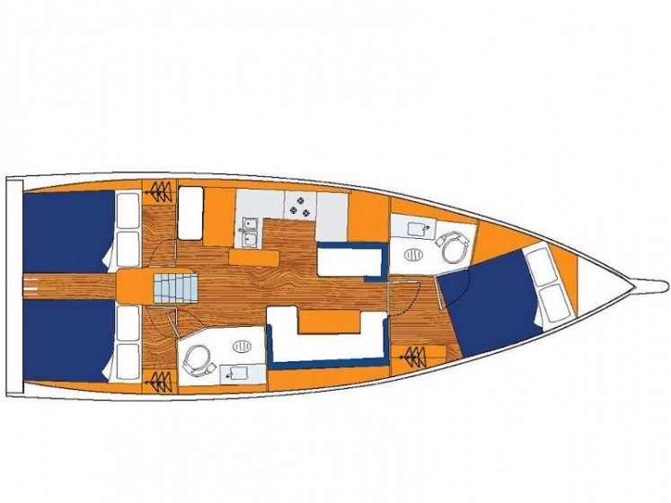 Sun Odyssey 410 - Yacht Charter Sailica