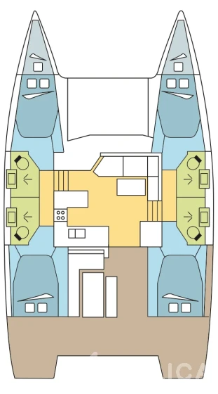 Astréa 42 - Photo #49 Astréa 42 - Yacht Charter Sailica