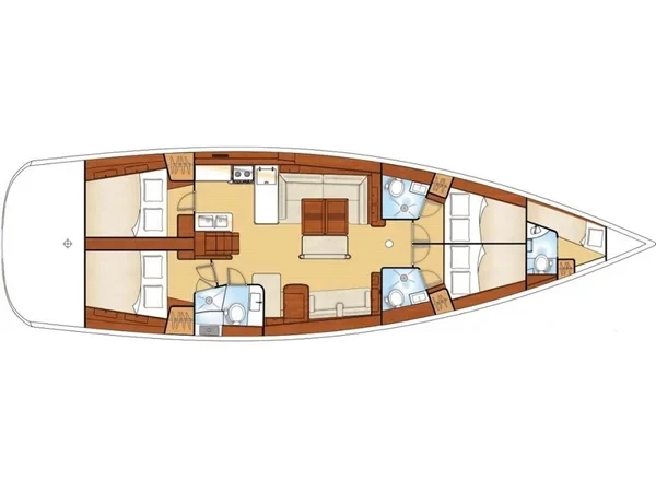 Oceanis 54 - Yacht Charter Sailica