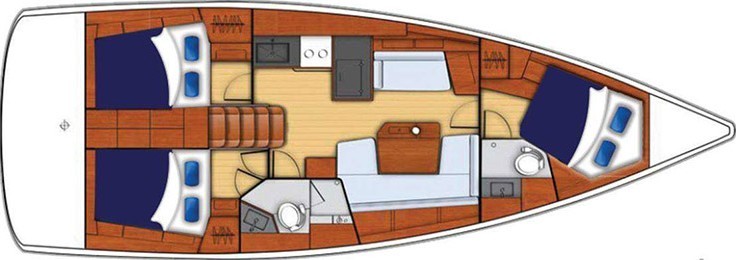 Oceanis 42 - Yacht Charter Sailica