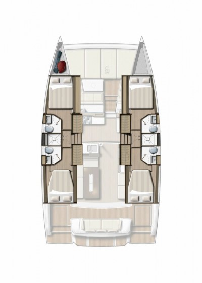 Bali 4.2 - Yacht Charter Sailica