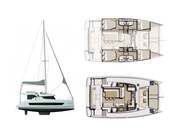 Bali 4.1 - Yacht Charter Sailica