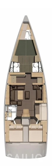 Dufour 56 Exclusive - Yacht Charter Sailica