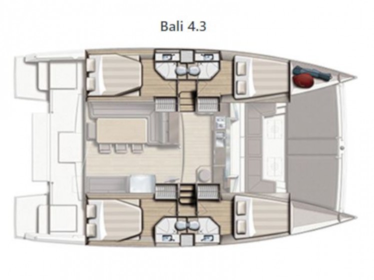Bali 4.3 - Yacht Charter Sailica