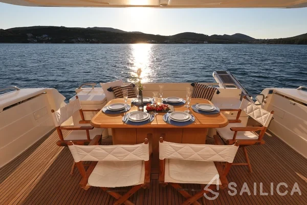 Ferretti 681 - Yacht Charter Sailica