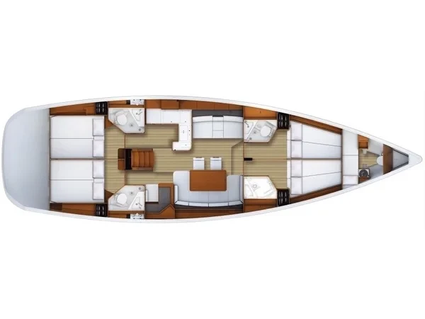 Jeanneau 53 - Yacht Charter Sailica