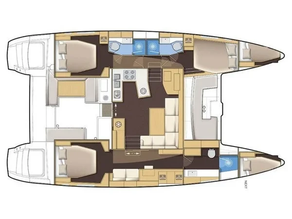 Lagoon 450  Flybridge - Yacht Charter Sailica