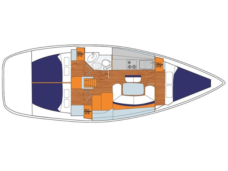 Sun Odyssey 389 - Yacht Charter Sailica