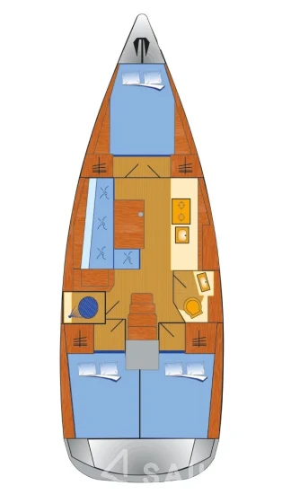 Oceanis 38.1 - Yacht Charter Sailica