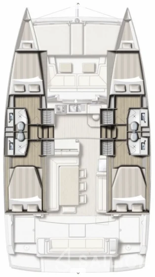 Bali 4.1 - Yacht Charter Sailica