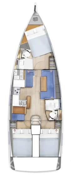 Sun Odyssey 410 - Yacht Charter Sailica